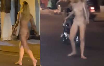 Full Clip Gái Nước Ngoài (Nga) Khoả Thân Đi Bộ Giữa Phố Nha Trang